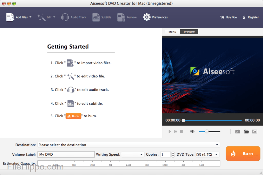 Aiseesoft DVD Creator 5.2.62 for mac instal