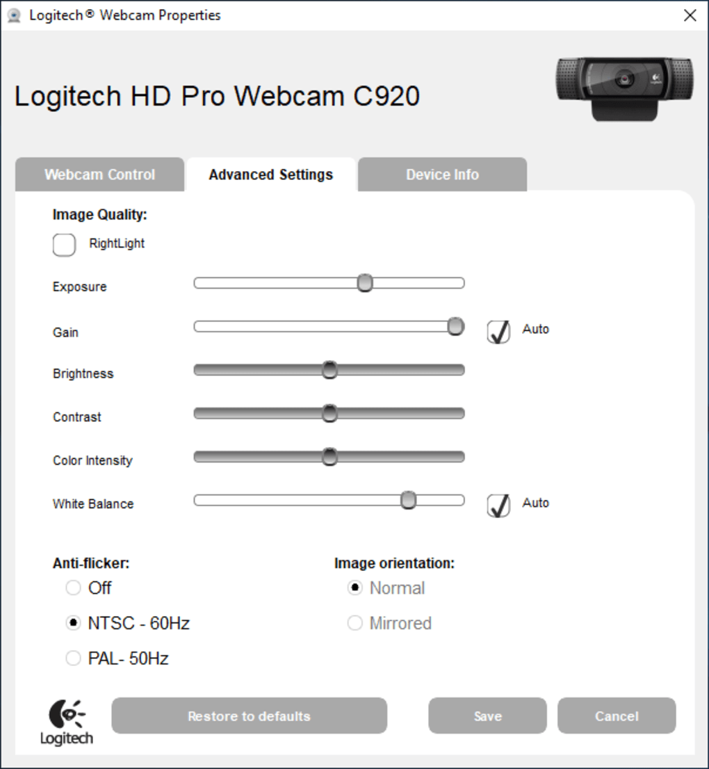 logitech web camera software download