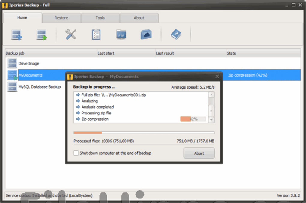 Iperius Backup Full 7.9 for apple download free