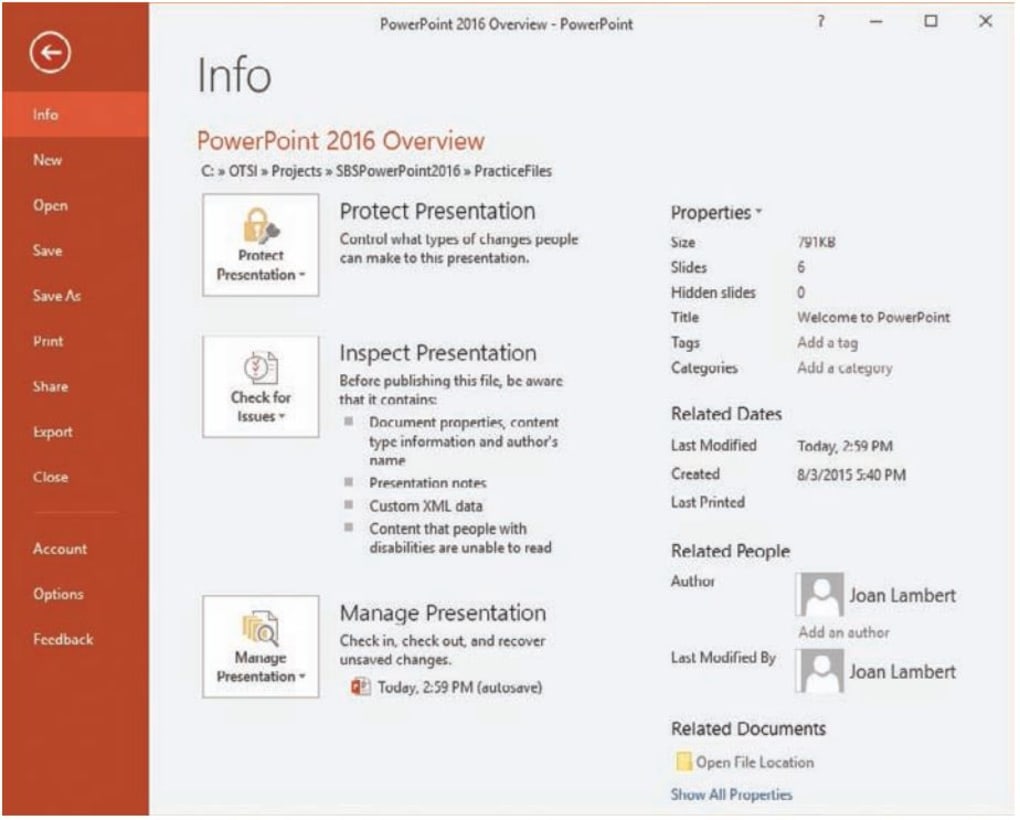 manufacturer product number microsoft powerpoint 2016