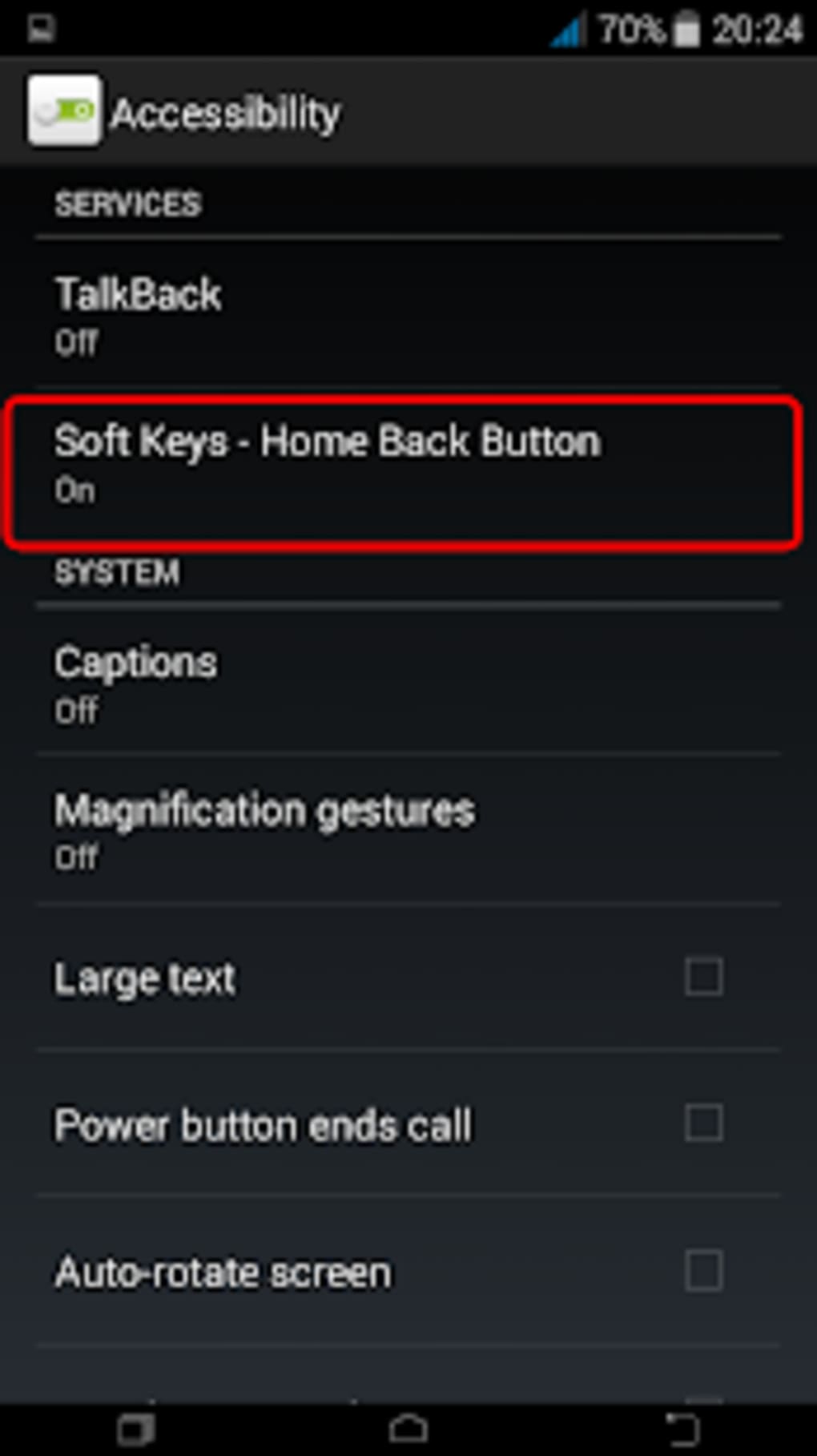 soft key home back button app download