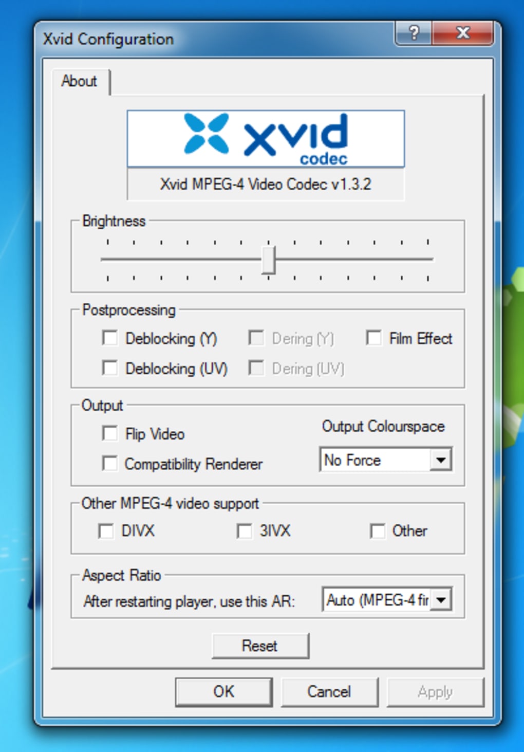 XviD Codec for Windows