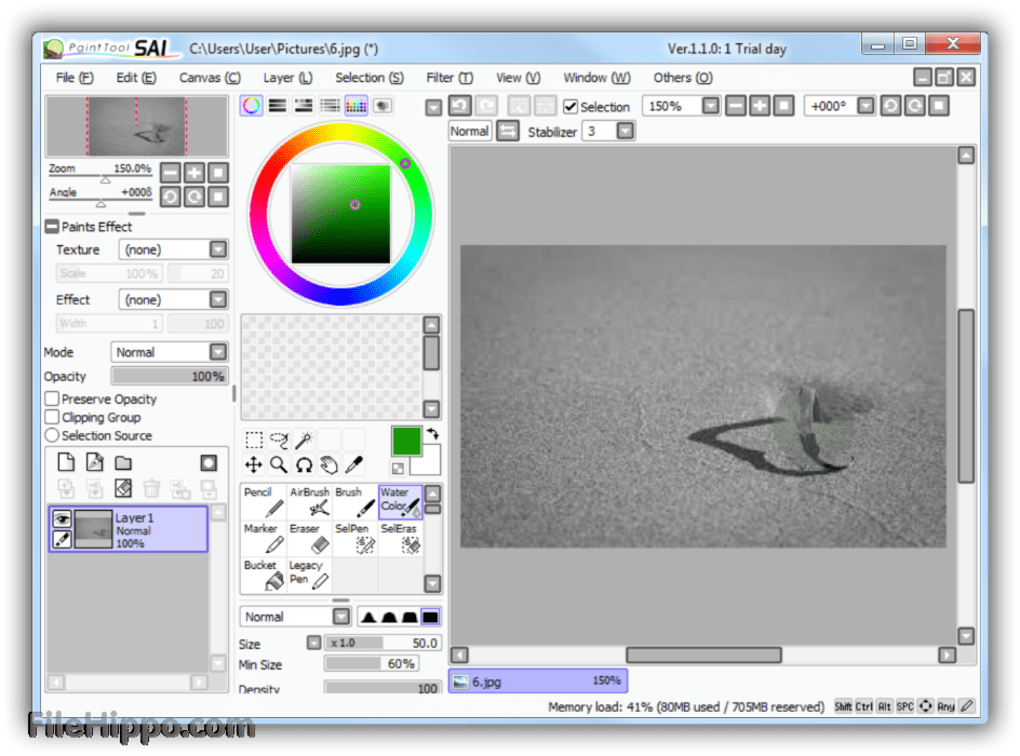 get paint tool sai on mac for free