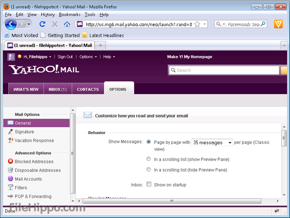 yahoo messenger signup