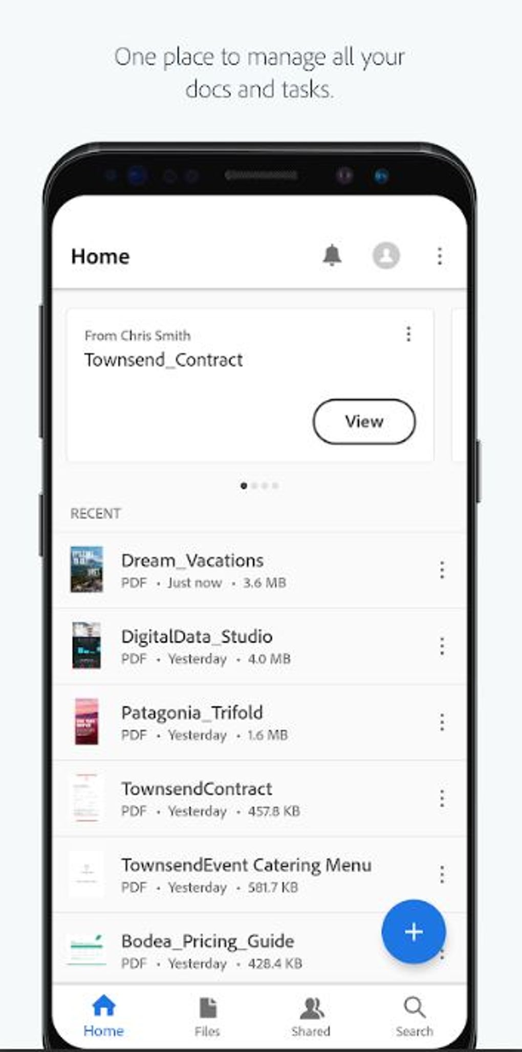 adobe acrobat reader for android phone free download