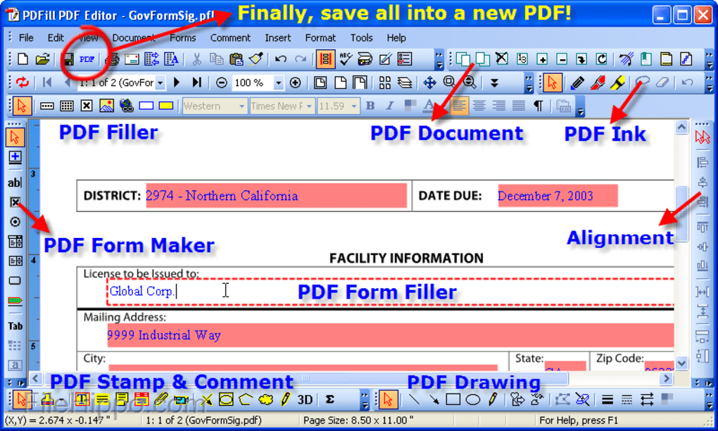 PDFill PDF Editor Trial version