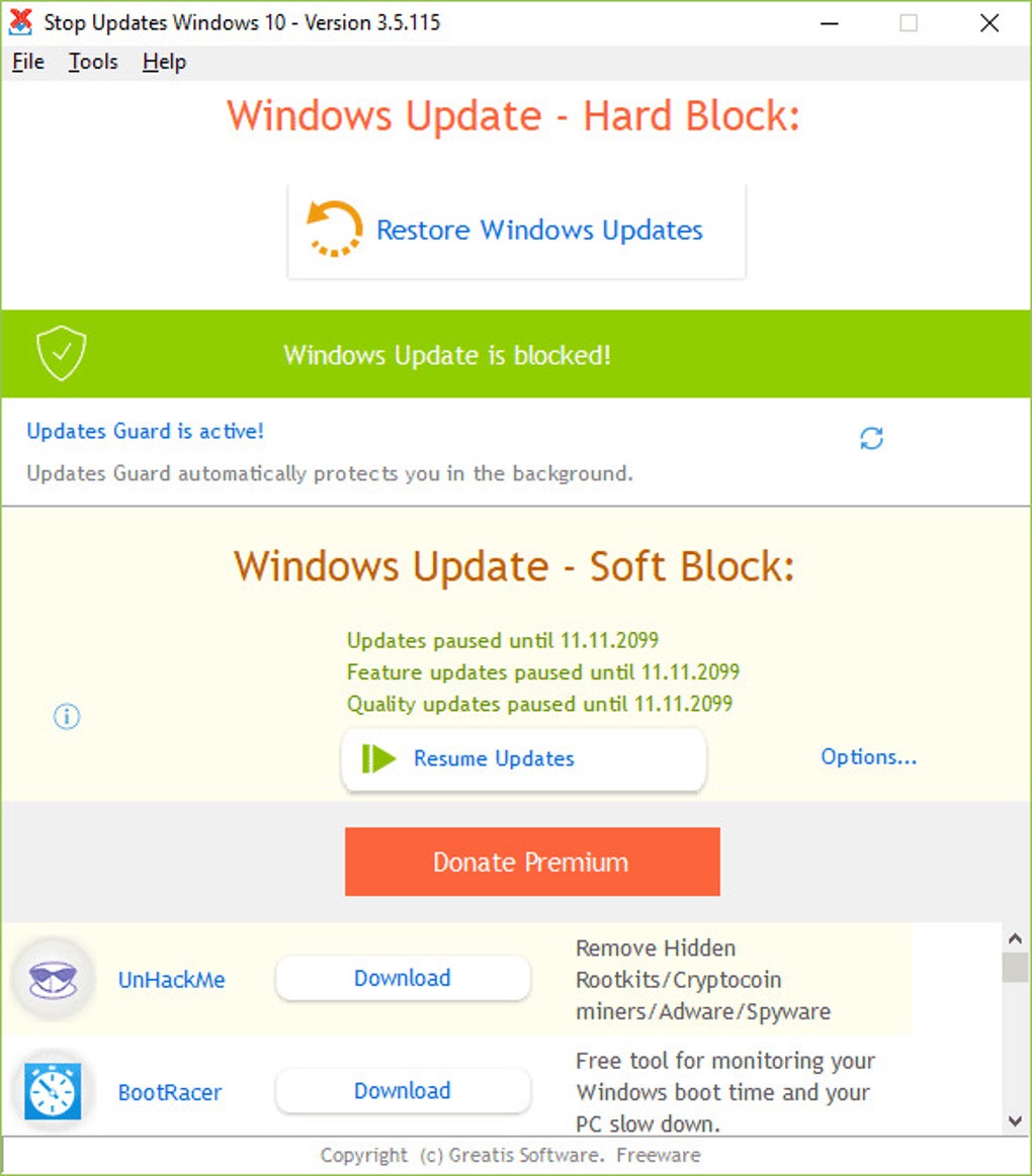 Download StopUpdates10 3.5.0.115 for Windows - Filehippo.com