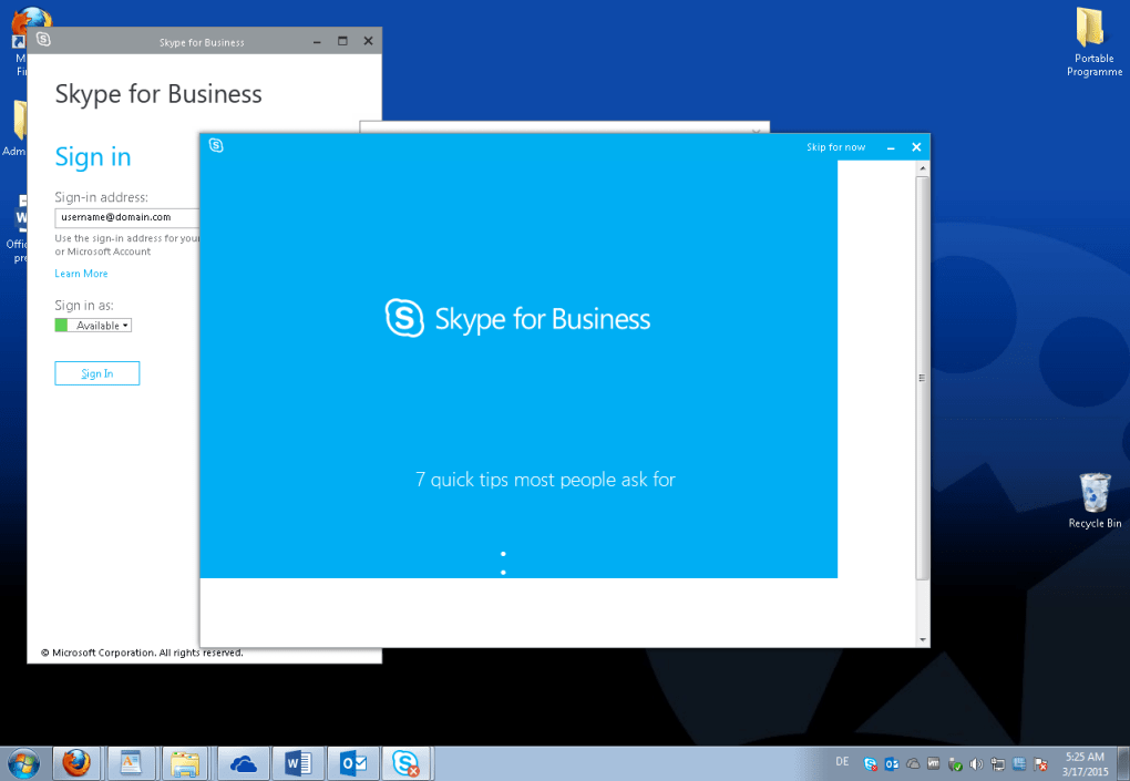 Descargar Skype for Business 16.0.4849.1000 para Windows - Filehippo.com