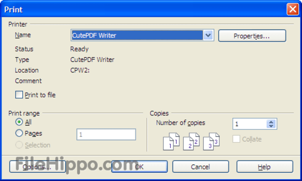 Download CutePDF Writer 3.2 for Windows - Filehippo.com