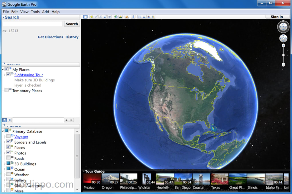 Download Google Earth Pro 7.3.3.7786 for Windows