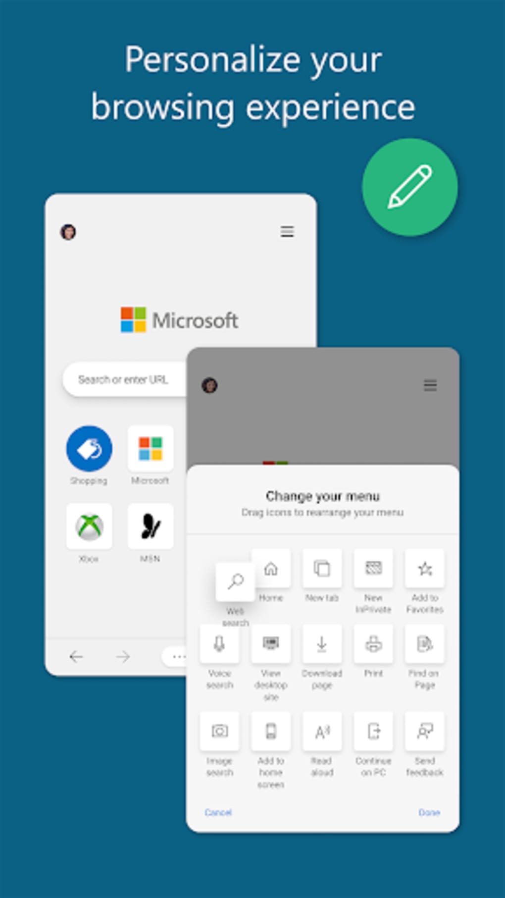 Microsoft Edge Stable 114.0.1823.67 for android download