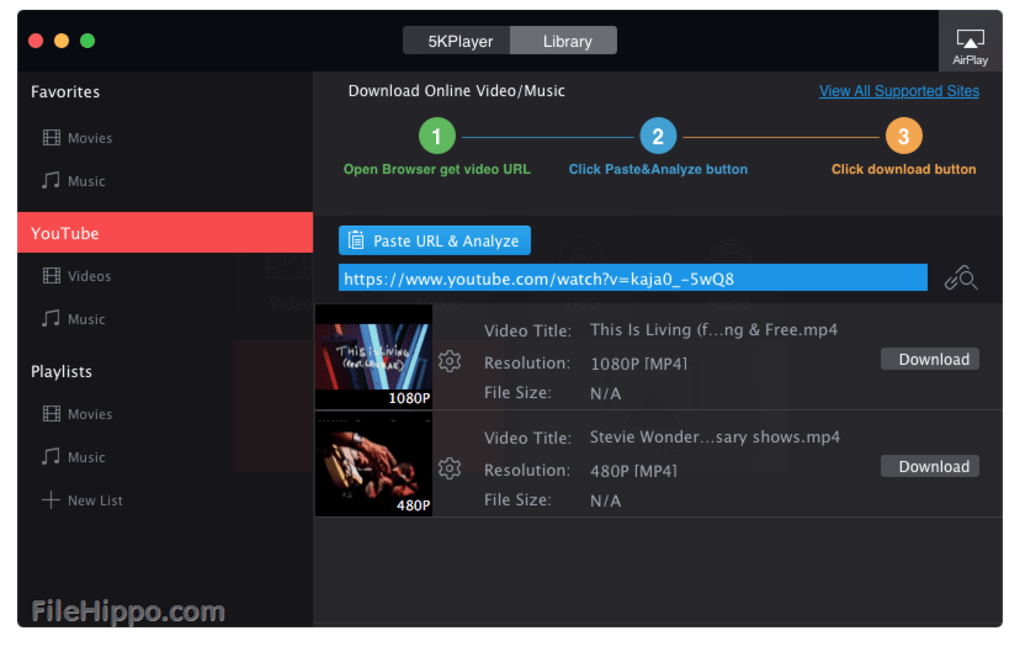 5kplayer download for windows vista