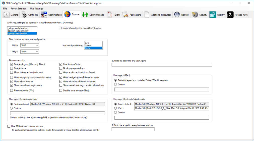 safe exam browser 2.1.8 download
