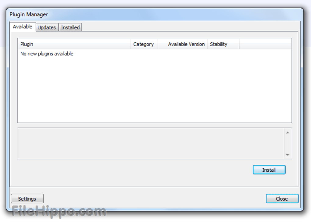 plugin manager notepad download
