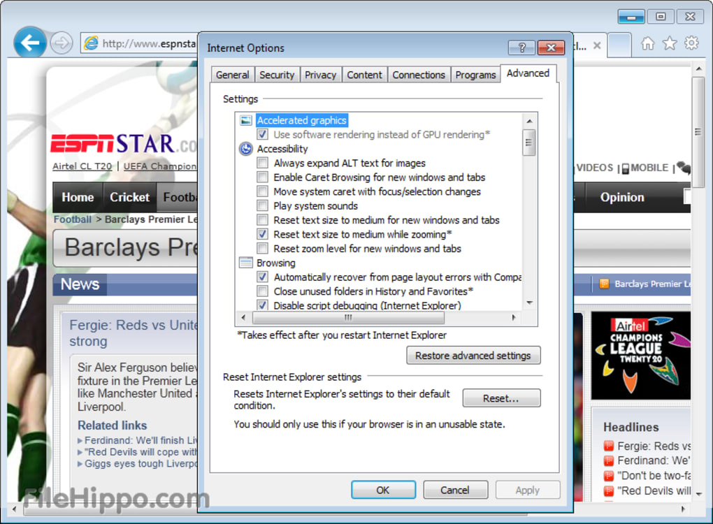 Internet Explorer Vista 64 Free