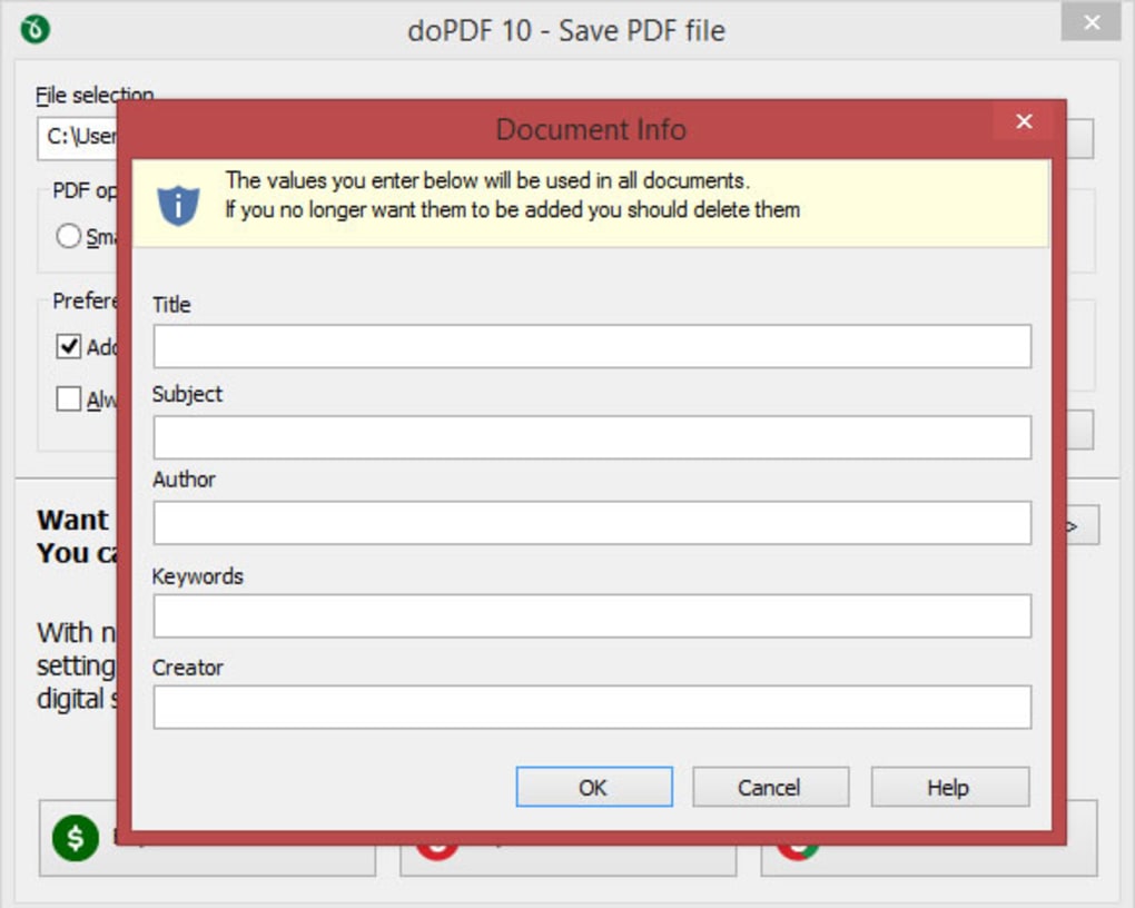 dopdf printer driver free download