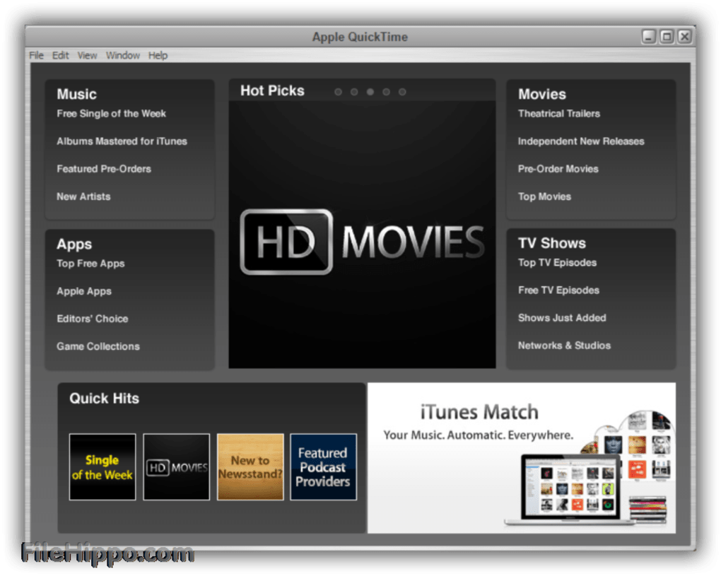 latest version of apple quicktime player for windows 7