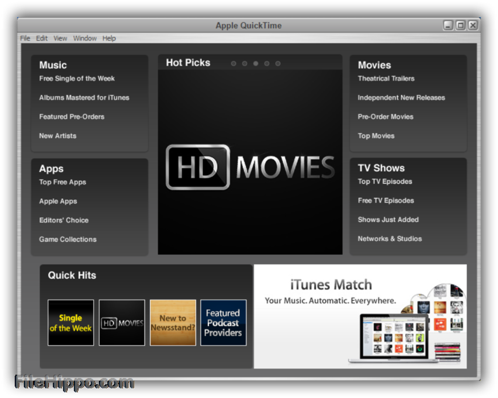 quicktime movie player