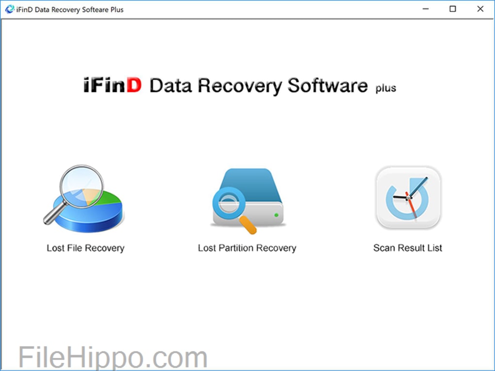iFinD Data Recovery Free Edition Trial version