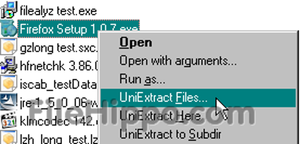 extract files from nsis installer