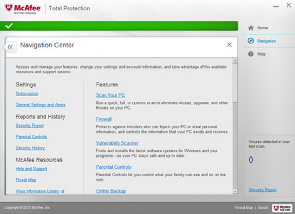 mcafee total protection free download