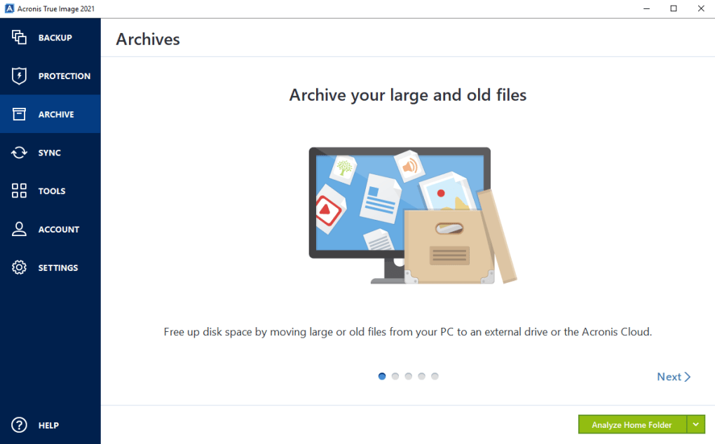 Download Acronis True Image 2021.39287 for Windows
