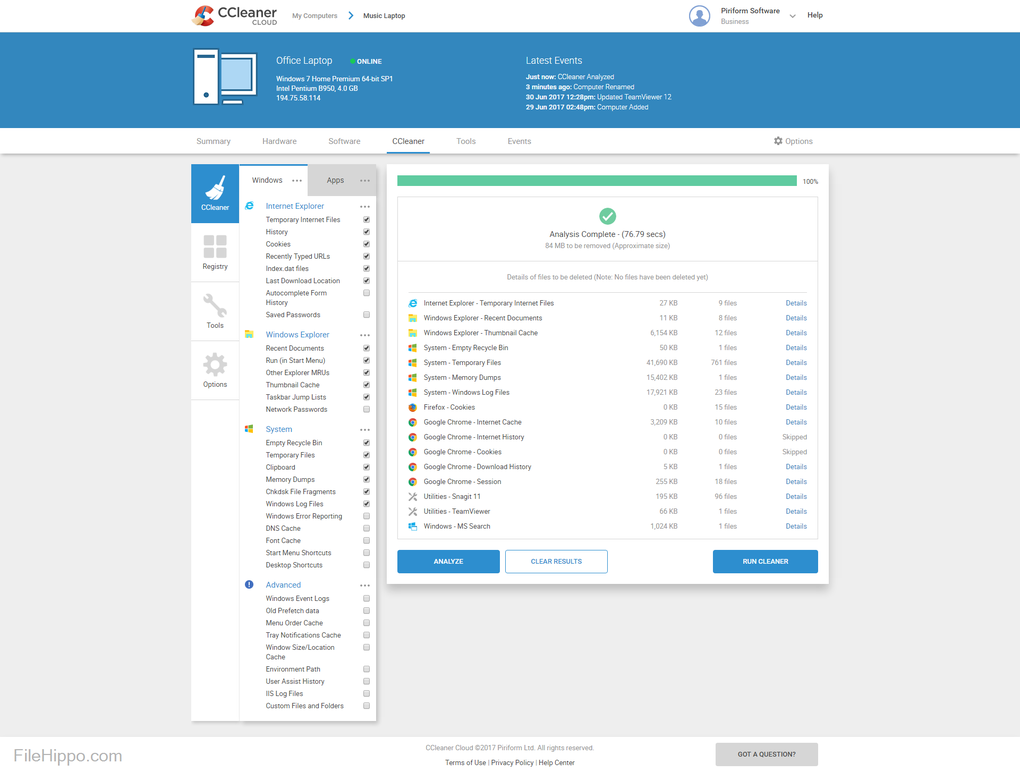 ccleaner download hippo