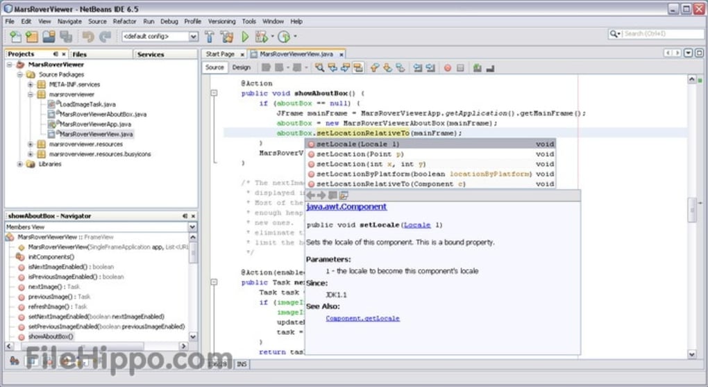 oracle netbeans 8.2 download