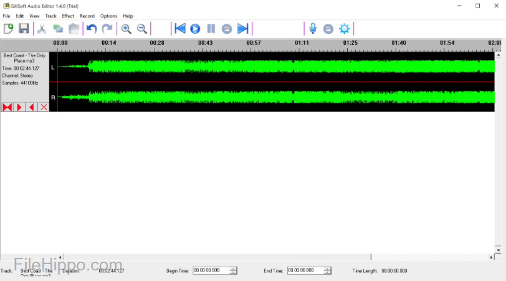 Gilisoft Audio Editor Trial version