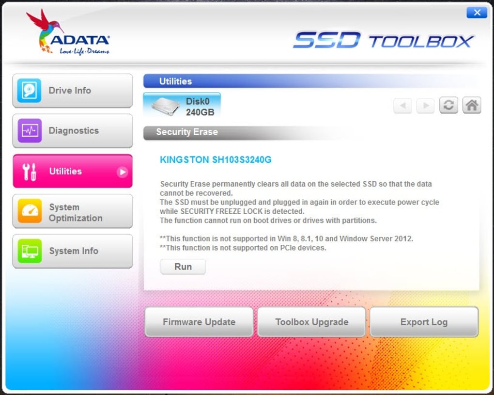 download the new version for windows SSD Booster .NET 16.9
