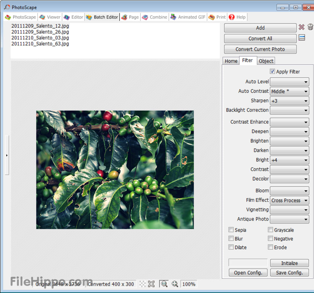 Download Photoscape Portable 3.6.3 for Windows