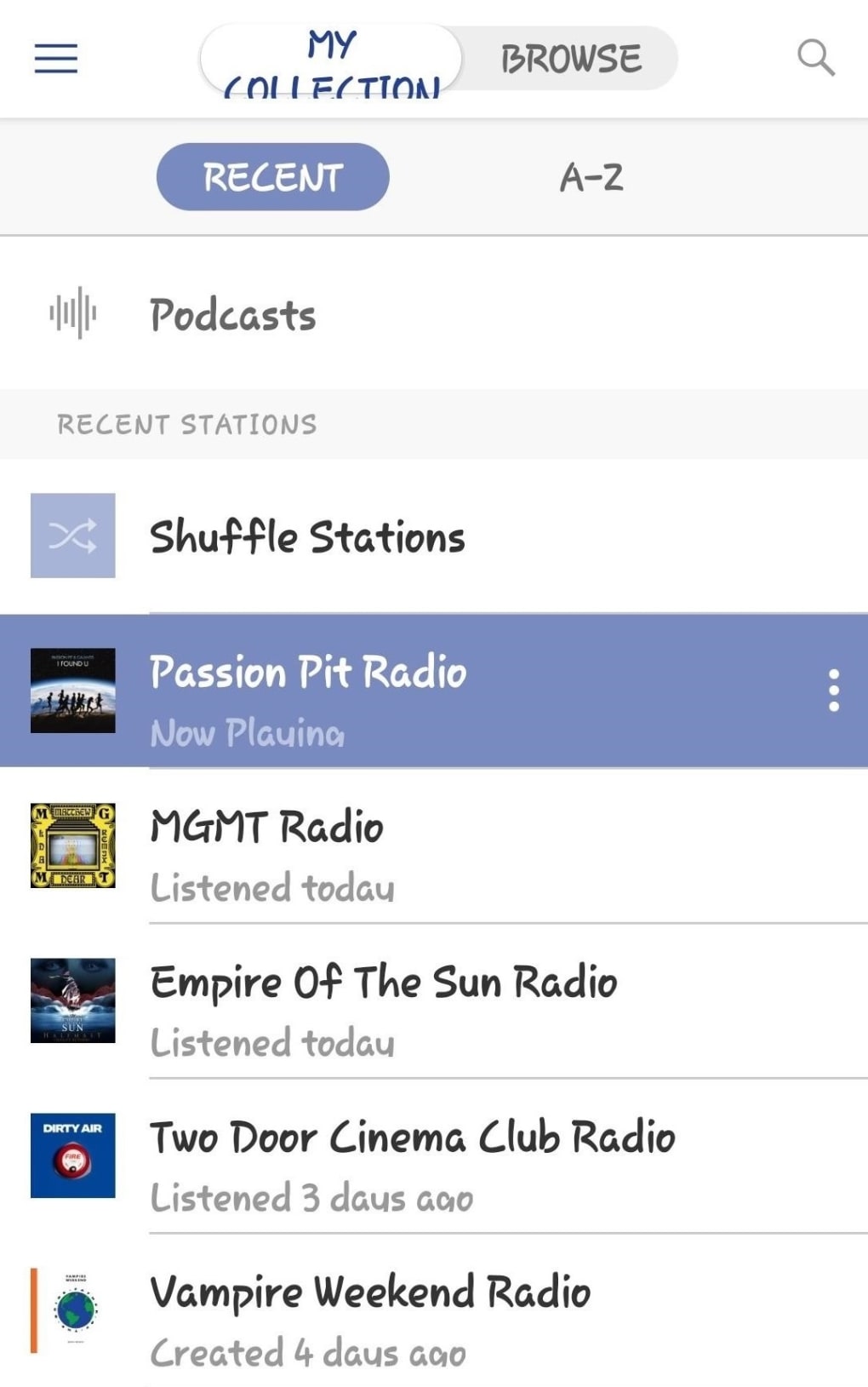 most popular pandora radio stations