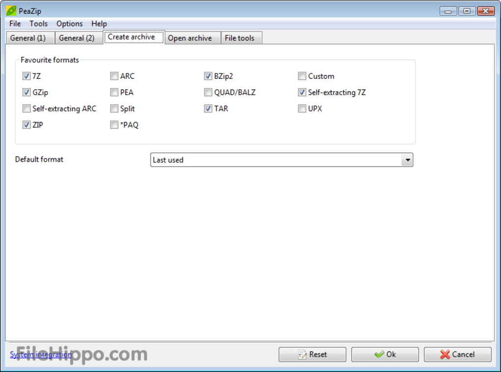 instal the new PeaZip 9.5.0