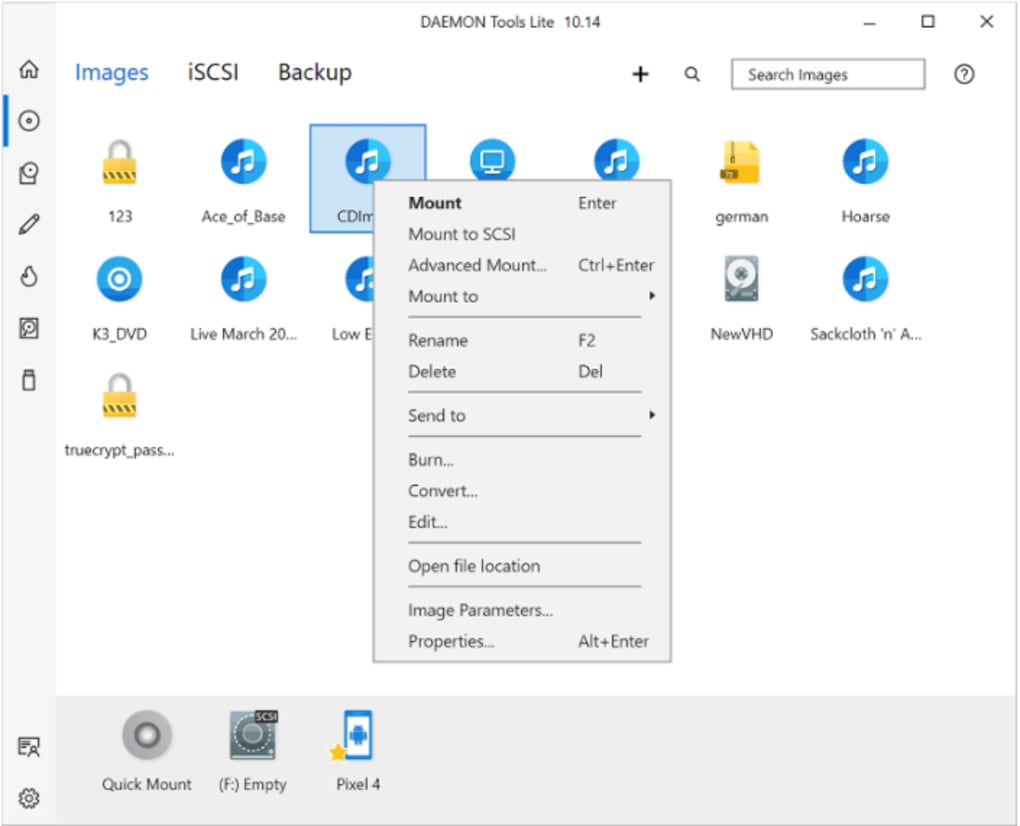 Daemon Tools Lite 11.2.0.2080 + Ultra + Pro for ios download free