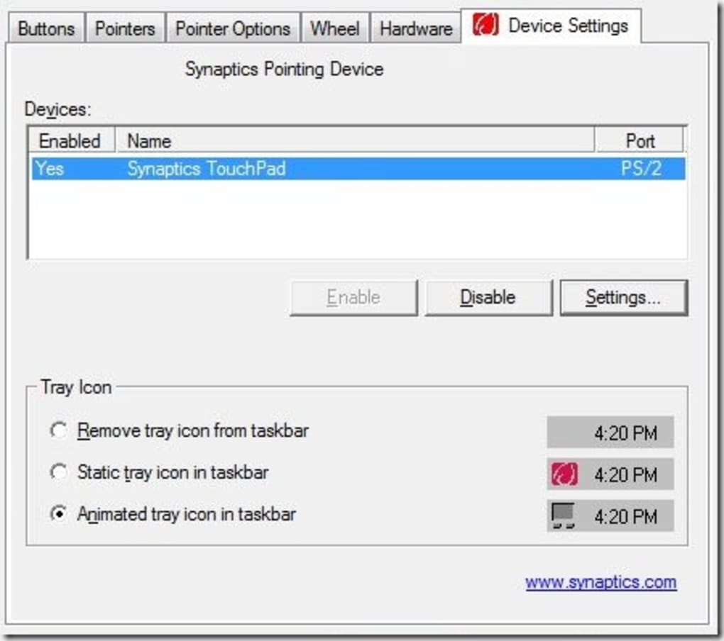 Download Synaptics Touchpad Driver 19.2.17.59 for Windows - Filehippo.com