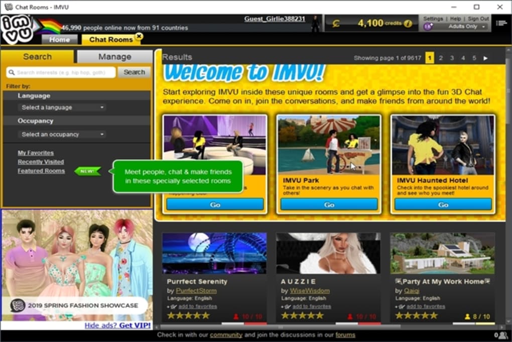 imvu online game download
