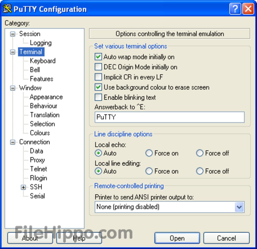 putty for windows