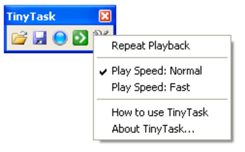 tinytask game recording