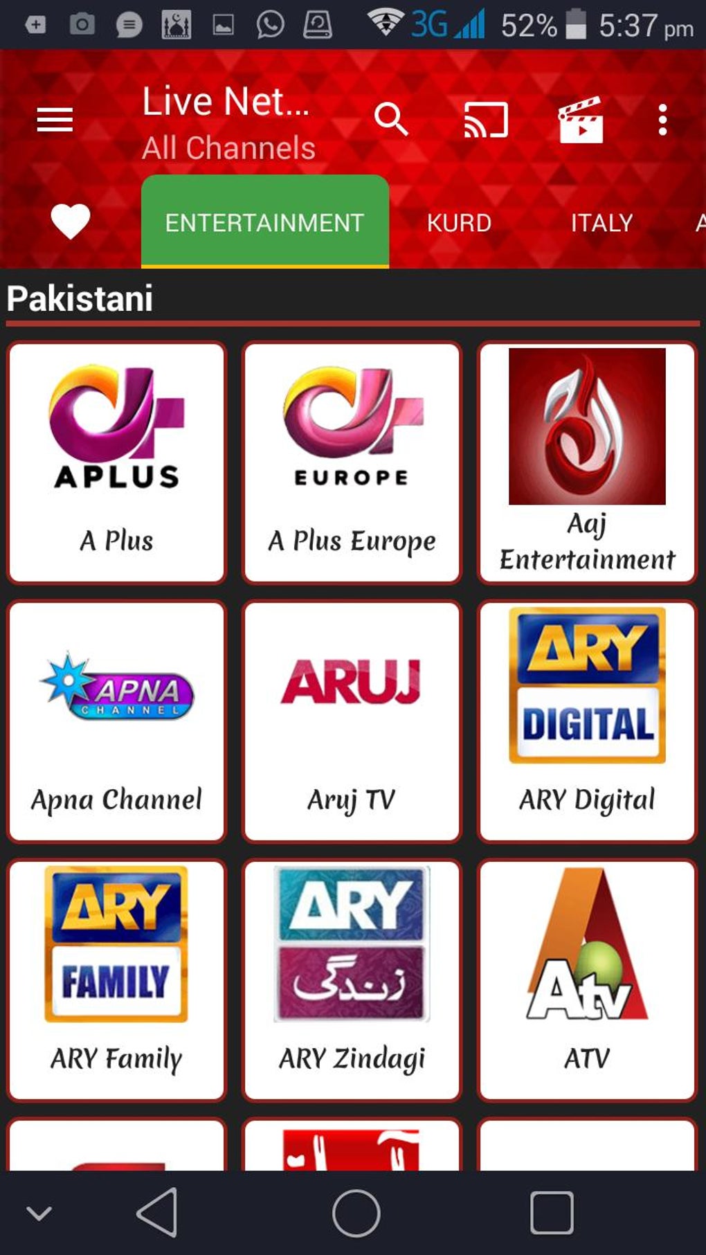 live nettv apk