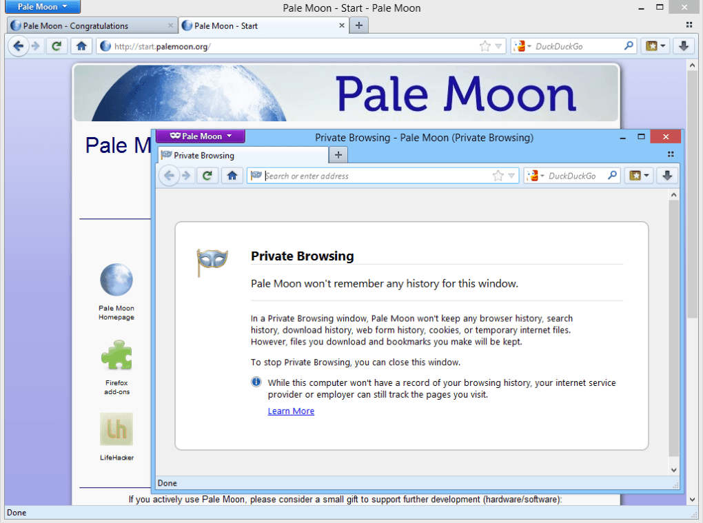 Pale Moon 32.3.1 for windows download free