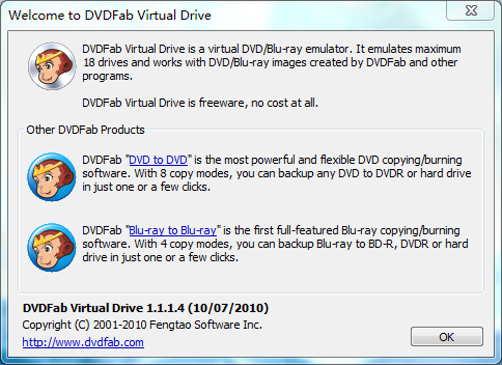 dvdfab virtual drive not working for blu ray