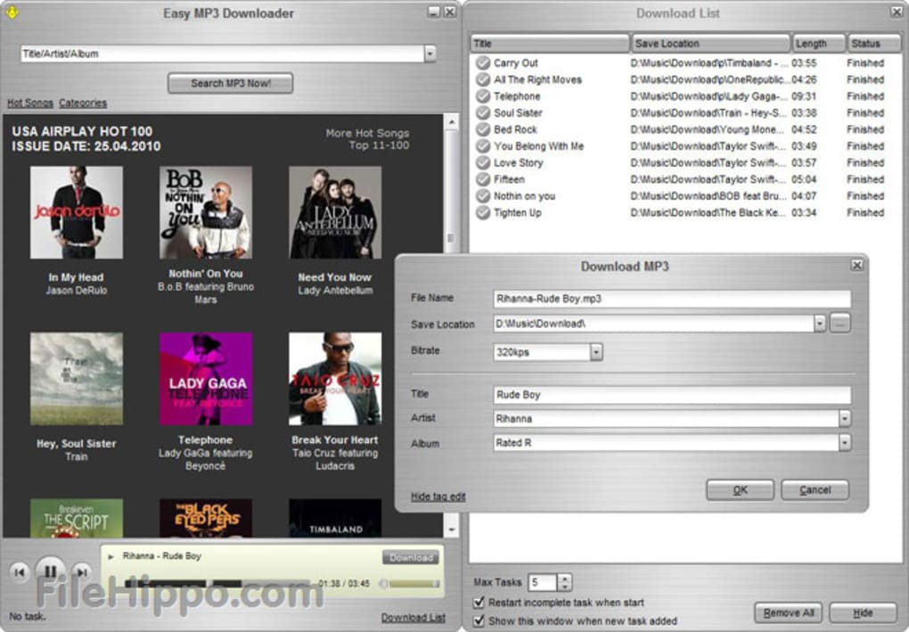 Easy MP3 Downloader Trial version