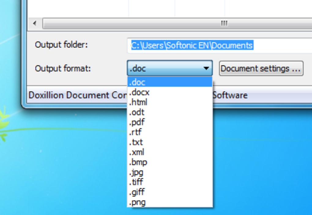 Doxillion Document Converter Plus 7.31 for windows instal free