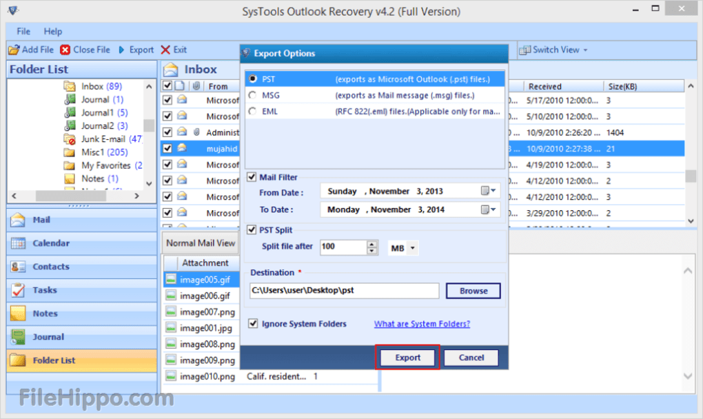 Download Systools Outlook Recovery 70 For Windows