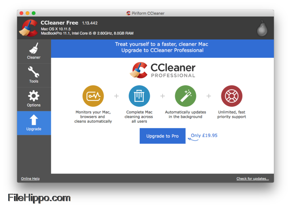 ccleaner download gratis italiano per mac