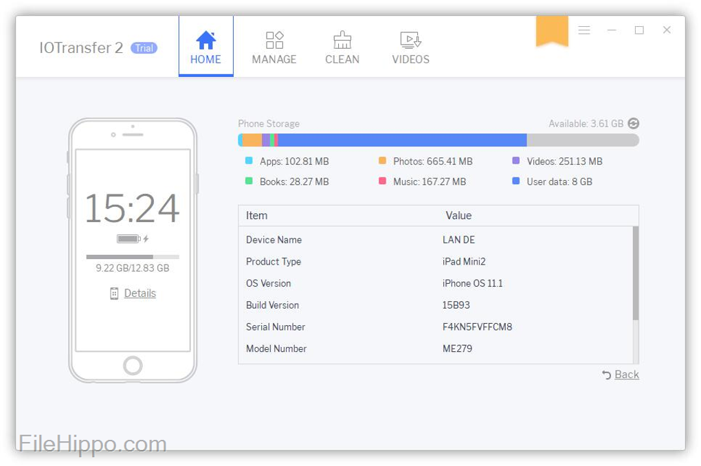 IOTransfer Trial version