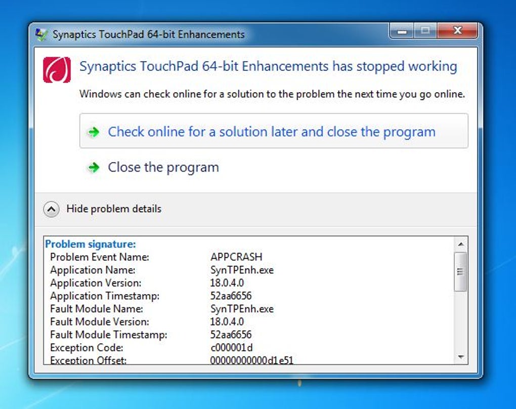 windows 10 touchpad driver update