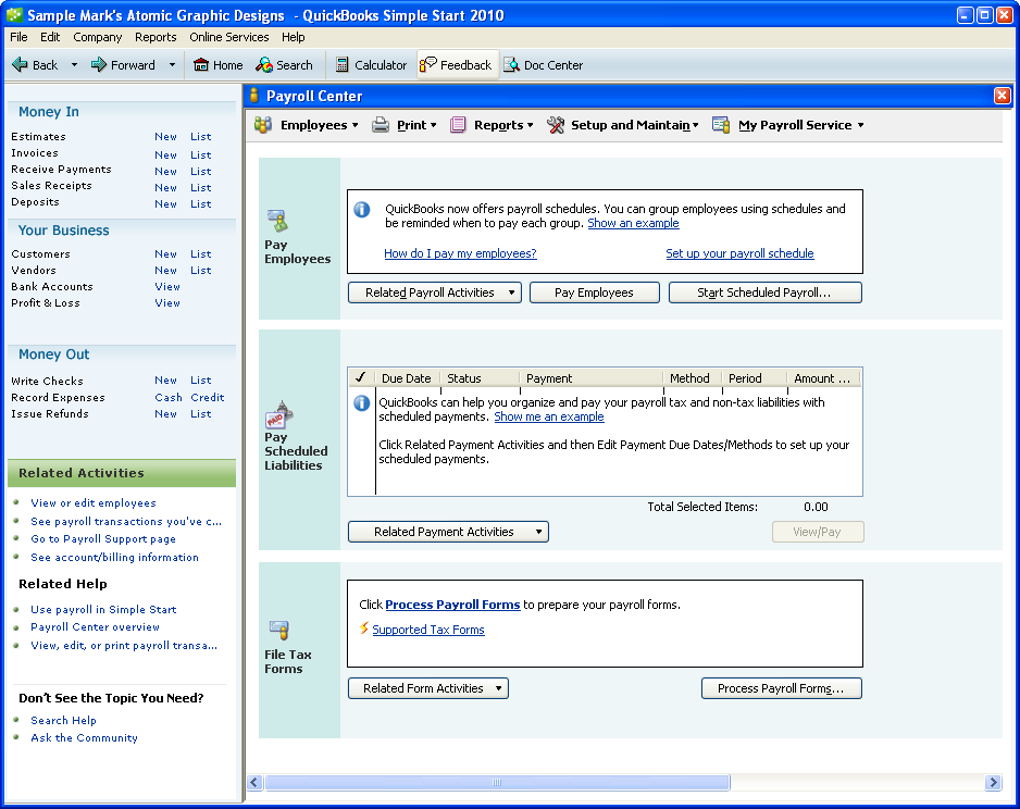 Related forms. Quickbooks программа.