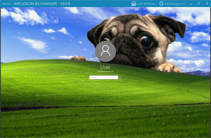 Download Windows 10 Login Background Changer .0 for Windows -  