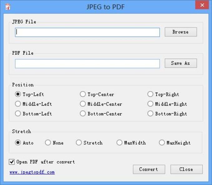 jpeg to pdf converter free download for windows 7